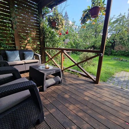 Boutigue City House With Terrace And Garden Free Parking Ryga Zewnętrze zdjęcie
